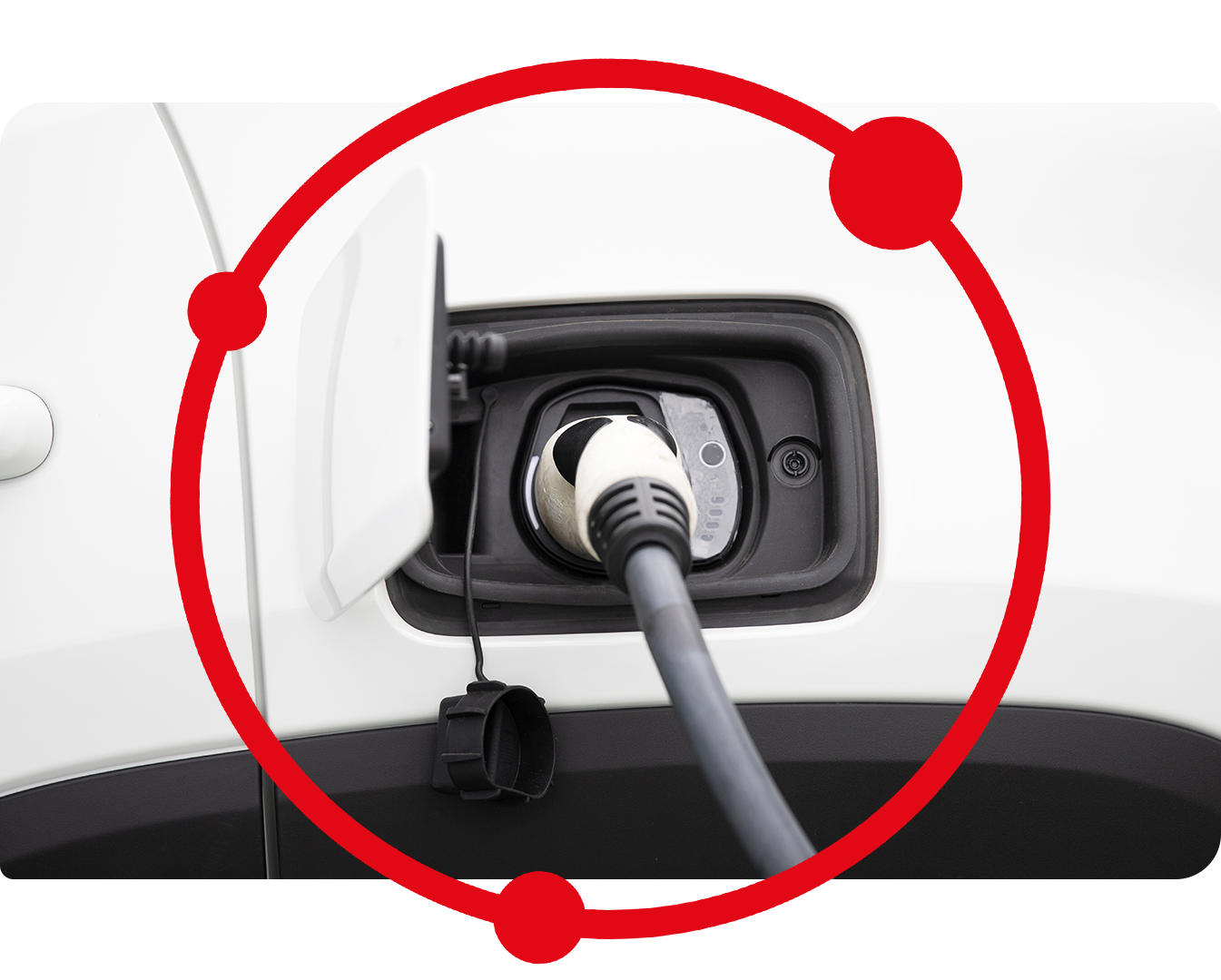 E-Charger mit routecontrol Bildmarke